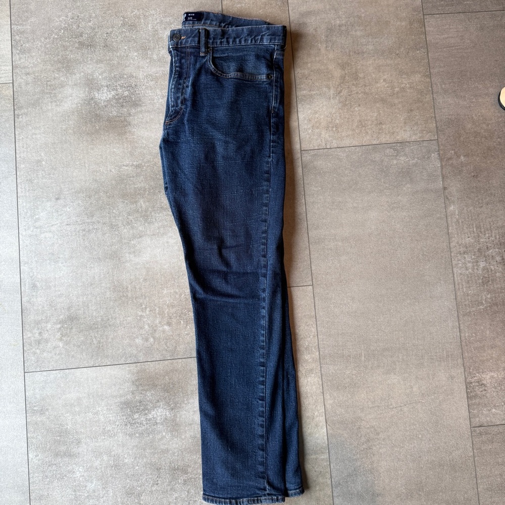 GAP Men's Dark Blue slim Jeans